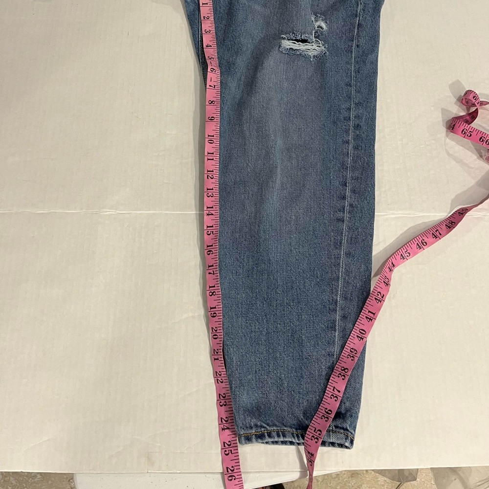 OLD NAVY BUTTON FLY HIGH RISE SLOUCHY TAPERD LEG (a407) - Picture 13 of 13